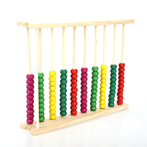 100 Count Wooden Abacus ➕➖➗✖ , S.T.E.M. Smart Toys