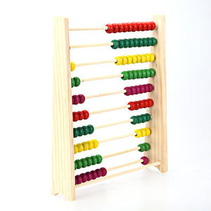 100 Count Wooden Abacus ➕➖➗✖ , S.T.E.M. Smart Toys