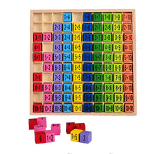 Load image into Gallery viewer, Wooden 10x10 Multiplication Board ✖ , S.T.E.M. Smart Toys