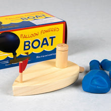 Load image into Gallery viewer, Balloon Powered Wooden Boat ⛵ , S.T.E.M. Smart Toys