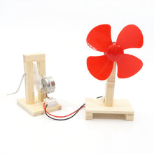 Load image into Gallery viewer, DIY Hand Cranked Power Generator w/ Fan and Lamp 💡 , S.T.E.M. Smart Toys