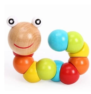 Wooden Twisting Caterpillar 🐛 , S.T.E.M. Smart Toys